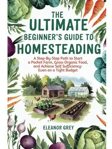 The Ultimate Beginner's Guide to Homesteading: A Step-by-Step Path to Start a Pocket Farm, Grow Organic Food, and Achieve Self Sufficiency - Even on a Tight Budget Paperback