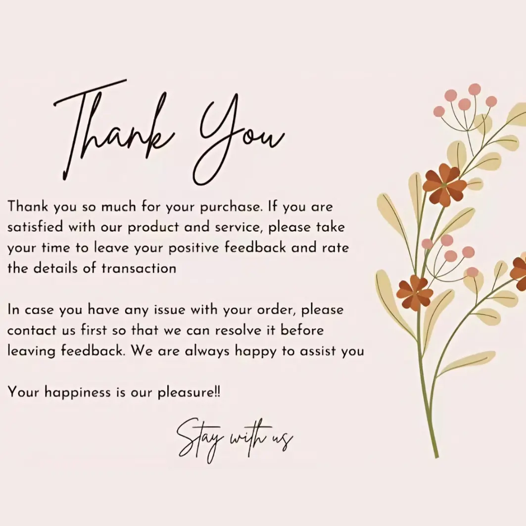 [THANKYOUGIFT] Greeting Card
