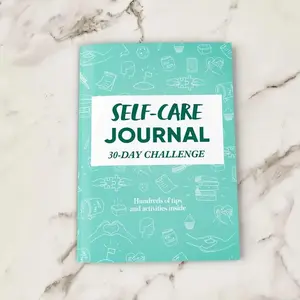 Self-care Journal, 1 Count 30-day Self-care Challenge Journal, Personal Growth Planner, Suitable for Reflection Journal, Emotional Tracking Journal, Sleep Tracking Journal, Planner Notebook