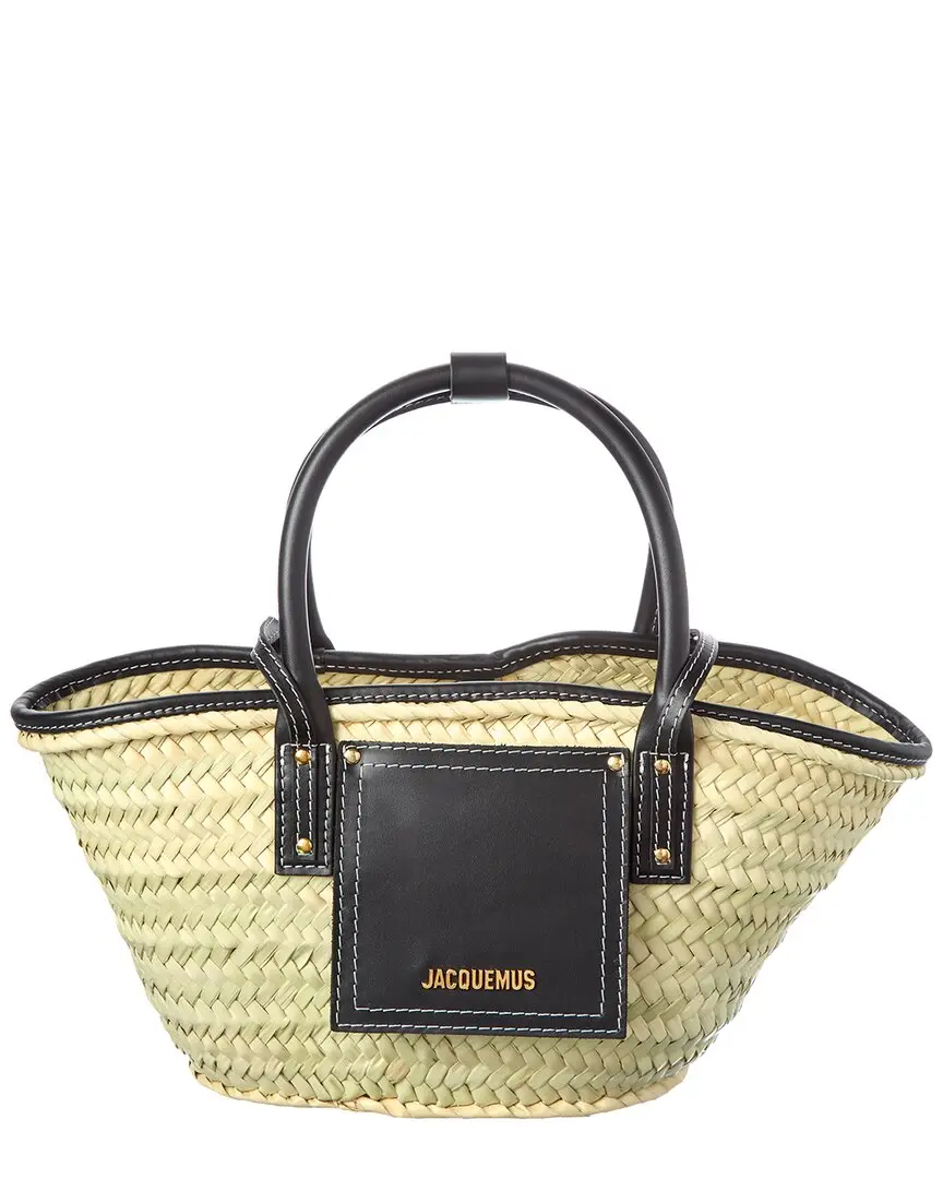Jacquemus Le Petit Panier Leather Tote