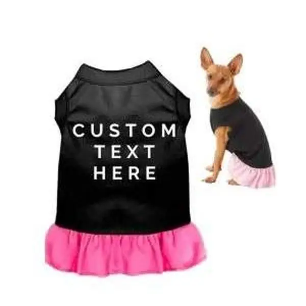 Custom Dog Dress - Personalized Dog Dress