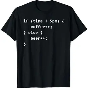 Funny Coffee and Beer Eat Sleep Code Web Developer Tshirt