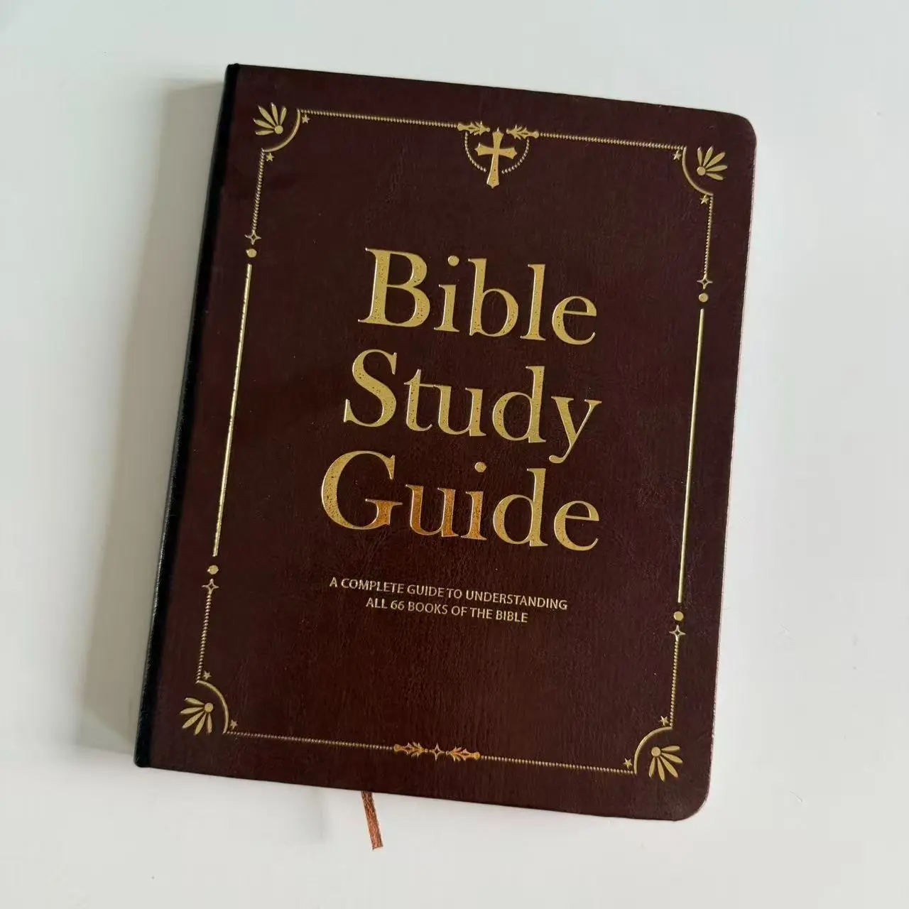 66-Page Bible Study Guide, Comprehensive Tool for Spiritual Learning with Hints, Cross References, Vocabulary Definitions, Eco-Friendly, Durable, Ideal Gift