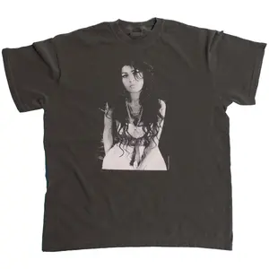 Amy Winehouse Back To Black Tee Ultra Faded Pop Rock Rehab 23 Club Halloween Costume Tour Gift Singer Band Shirt