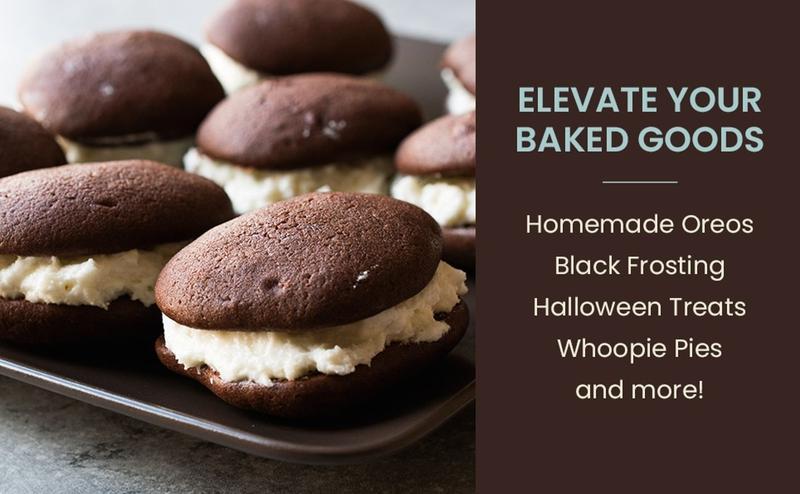 THE COCOA TRADER – Black Cocoa Powder for Baking 1Lb – Darkest Dutch Processed, Alkalized, Unsweetened Chocolate Flavor | Natural Food Coloring Substitute | Vegan, Gluten- & Sugar-Free, Keto Friendly