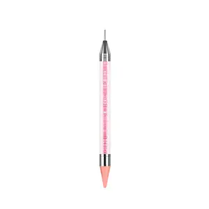 New Nail Art Rhinestone Pen Dual Head Crystal Picker Tool, Water-Based Resin Enclosure, Single Pack, Manicure Accessory