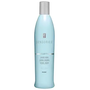RUSK Sensories Calm Guarana and Ginger Color Safe Daily Shampoo, 13.5 oz (1 Ct) - Adult Liquid Cleanser, Hydrator, Nourisher for Repairing, Smoothing, Boosting Shine (All Hair Types Compatible), Color Safe Shampoo