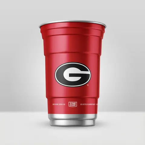 College Collection Top Cup Aluminum Party Cup