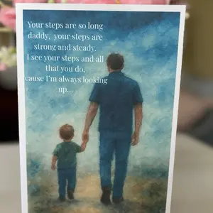 Looking Up to You — Father’s Day Musical Card