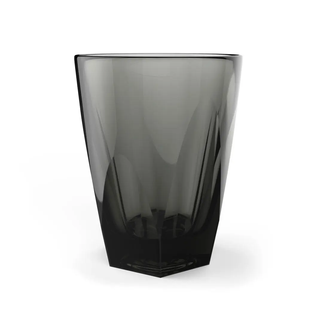 Vero Latte Glass (12oz) - Smoke