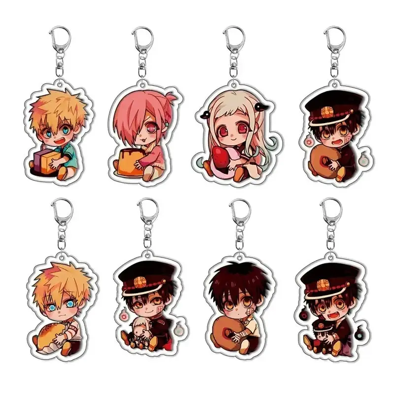 Toilet-Bound Hanako-kun Acrylic Keychain – Yashiro Nene, Minamoto Kou, Mitsuba, Yugi Tsukasa, Hanako-kun Anime Accessories