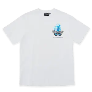 Moth To The T Shirt Flame White