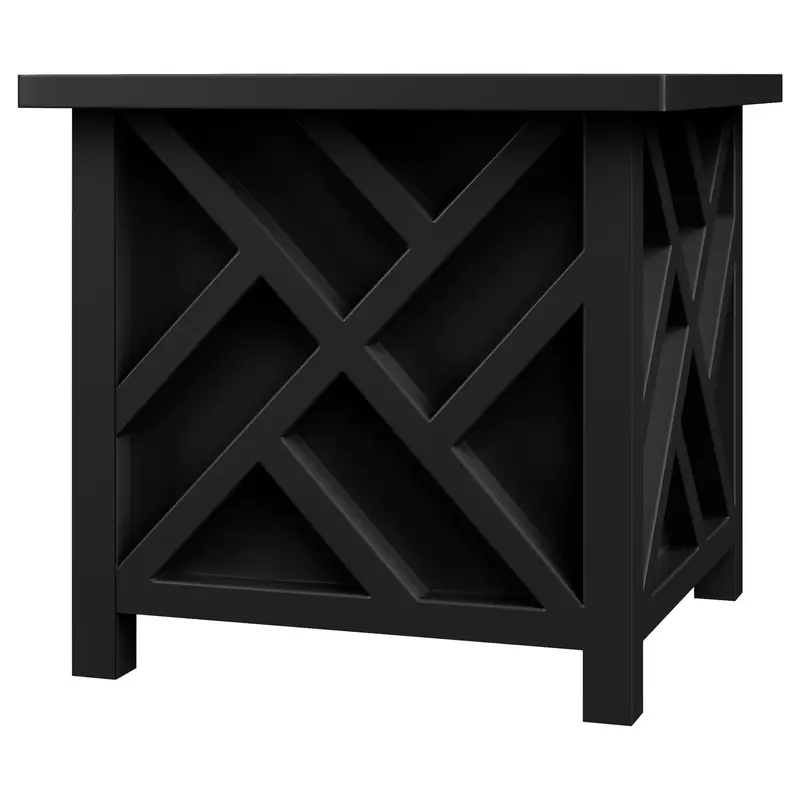 Pure Garden Lattice Design 15.5" Outdoor Planter Box
