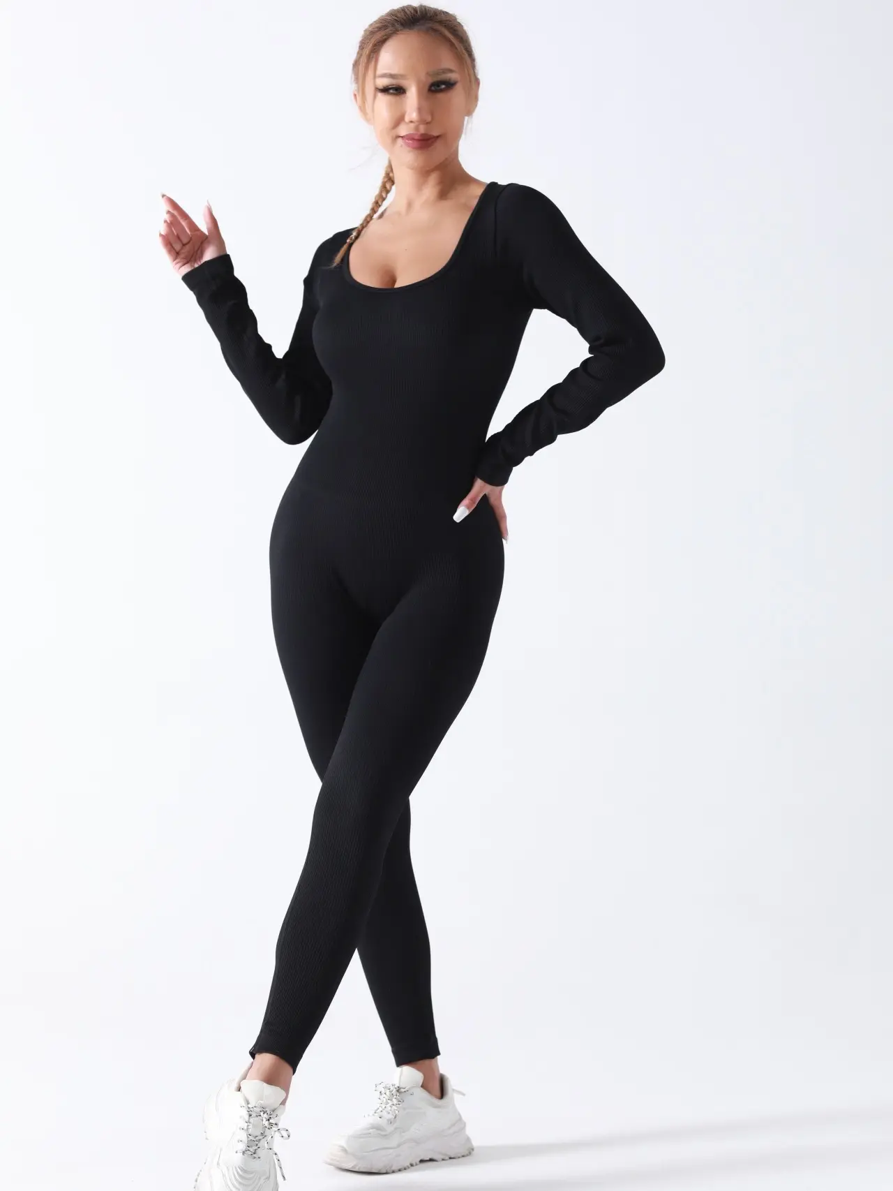 Full Body Bodysuit Shaping Body Shaping Clothing Women's Long Sleeve Pants