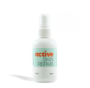 Active Skin Repair First Aid Healing Skin Spray - Natural & Non-Toxic with Hypochlorus Acid for Minor Cuts, Wounds, Scrapes, Rashes, Sunburns, & More, 3 oz