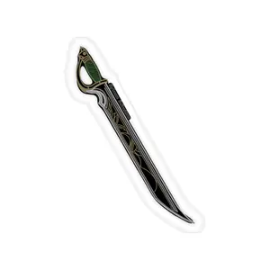 Sylvan Scimitar Transparent Outdoor Stickers, Die-Cut, 1pc