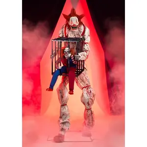 Animated Cagey the Clown with Caged Clown