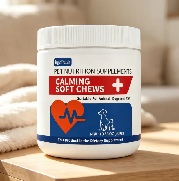 Calming Relaxation Chews For Dogs Cats Stress Relief Thunderstorm Travel Gut Flora Support Healthcare Treats probiotic bite vitamins pumpkin flavor multivitamin skin tick astragalus root seasonal allergy pet honesty immune supplement calm