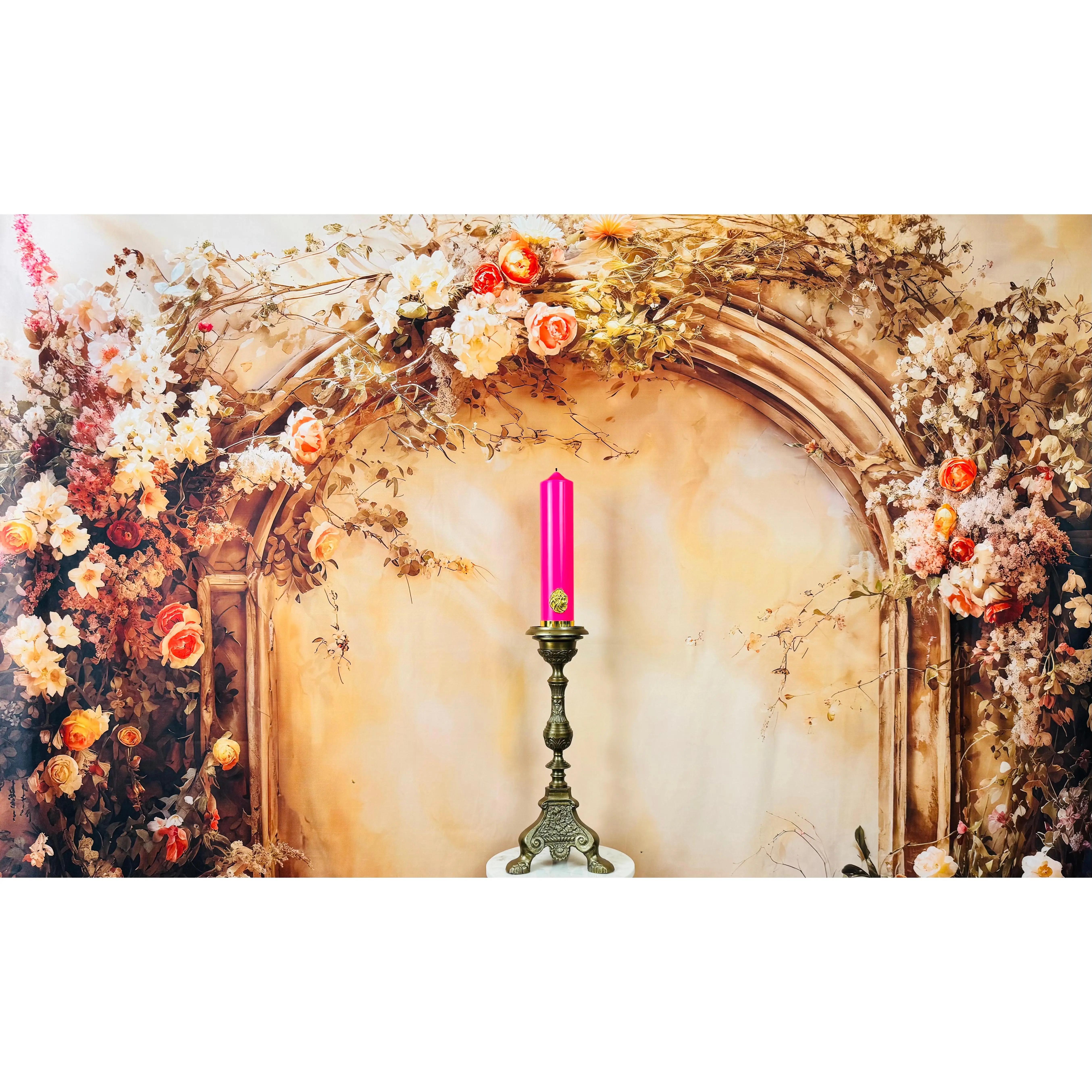 Barbie Pillar Candle