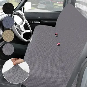 Solid Color Car Seat Cover, Car Front Seat Cover, Universal Car Seat Protector, Car Interior Decoration Accessories for Car, Truck, SUV