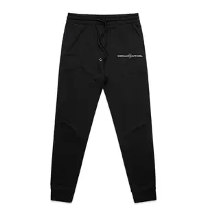 Gorilla Ink Premium Track Pants Logo- Black