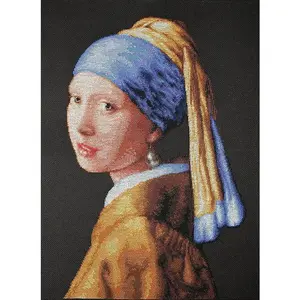 Girl with a Pearl B467L Counted Cross-Stitch Kit