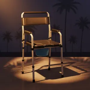 Bedside Commode Chair for Adults – Sturdy, Adjustable & Easy to Clean