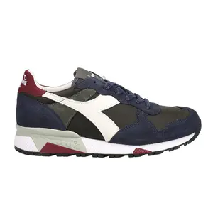 diadora Mens Trident 90 Ripstop Lace Up Sneakers Shoes Casual - Black, Blue, Red