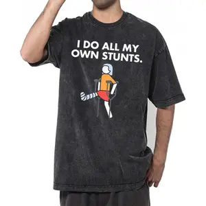 Washed Cotton Tee – Hilarious Broken Leg Injury Get Well Shirt