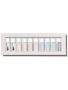Static Nails Muted Pastels Liquid Glass Lacquer Palette - Non-Toxic, Chip Resistant, Up to 10 Day Wear, Lasts 3x Longer  
