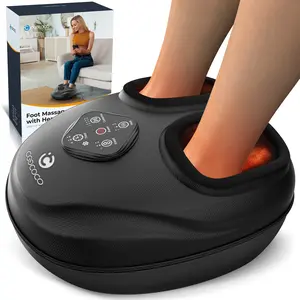 CooCoCo Gifts for Women Men Mom Dad, FSA HSA Eligible Foot Massager with Heat, Upgraded Shiatsu Feet Massager for Plantar Fasciitis, Neuropathy, Kneading & Compression, Feet Warmer for Foot Care - CO-5503