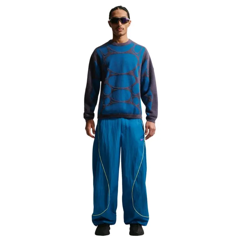 Men's Project F.R.O.G. Jelly Cage Long Sleeve Alien Inspired Sweater - Fuzzy Loose-Fit Pullover, 17% Rayon Polyester Blend Imported Sports Outerwear, IF1272-573, Male