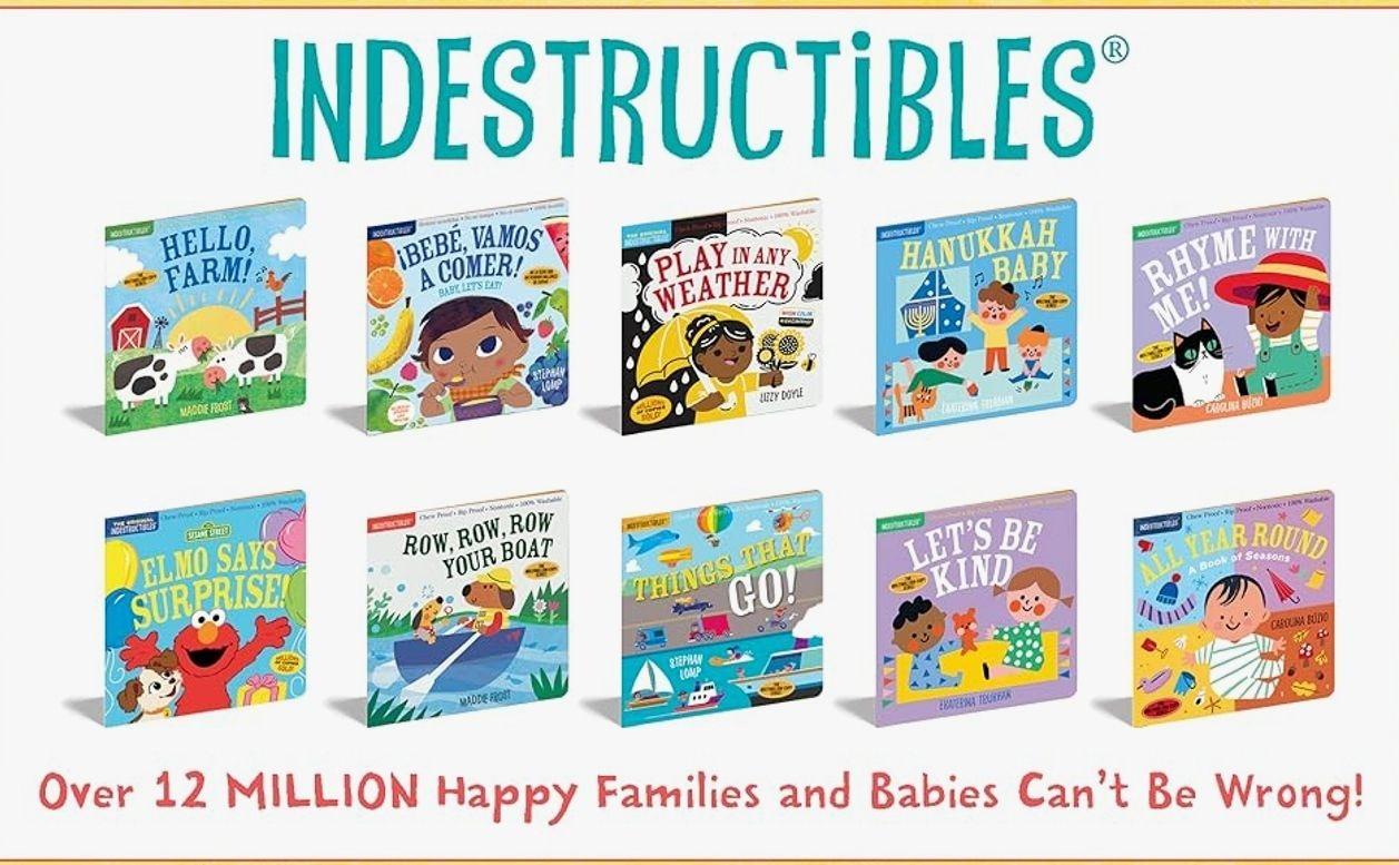 Indestructibles: Beach Baby: Chew Proof · Rip Proof · Nontoxic · 100% Washable (Book for Babies, Newborn Books, Safe to Chew)   Paperback – Picture Book, April 5, 2016