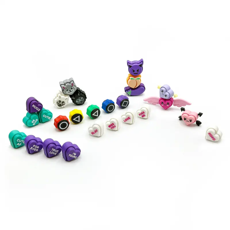 Novelty Fidget Clickers - 3D Printed - ASMR Fun and Cute Toy