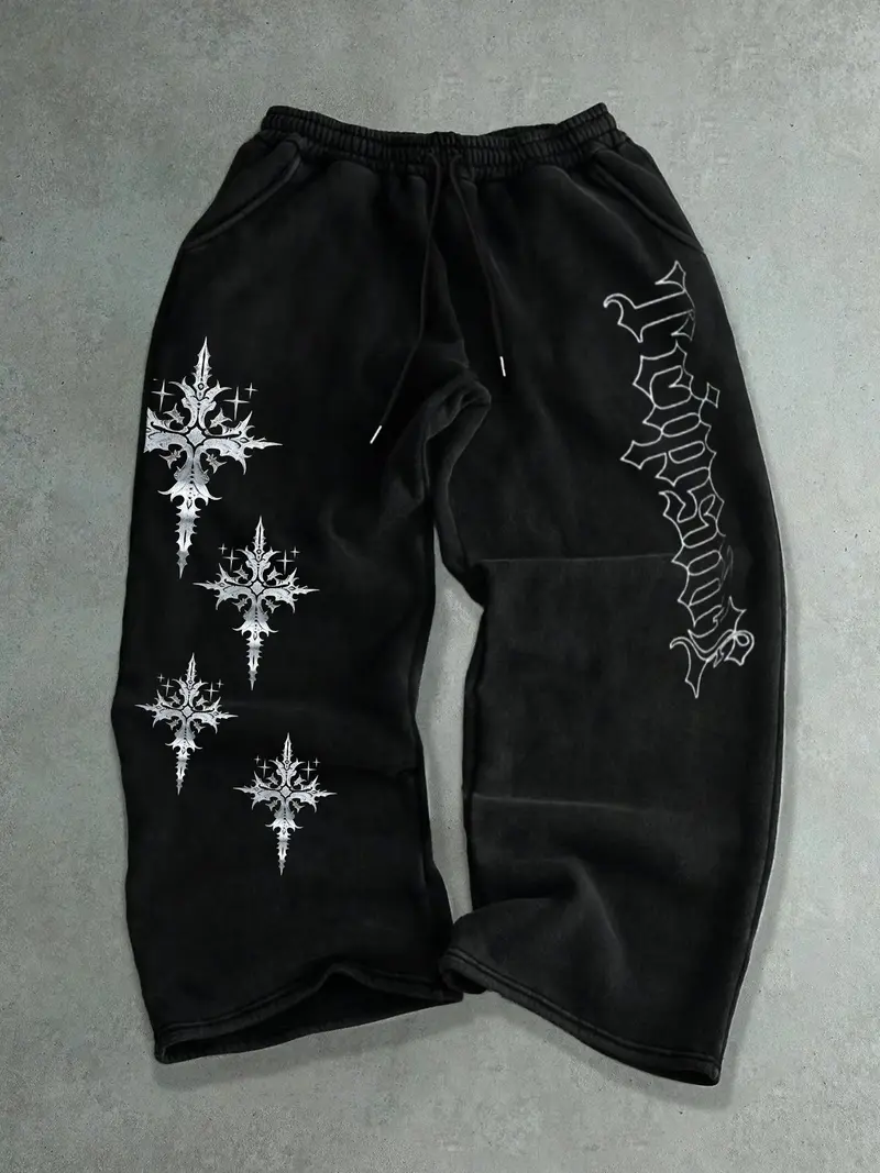 chrome hearts cross joggers - TikTok Shop
