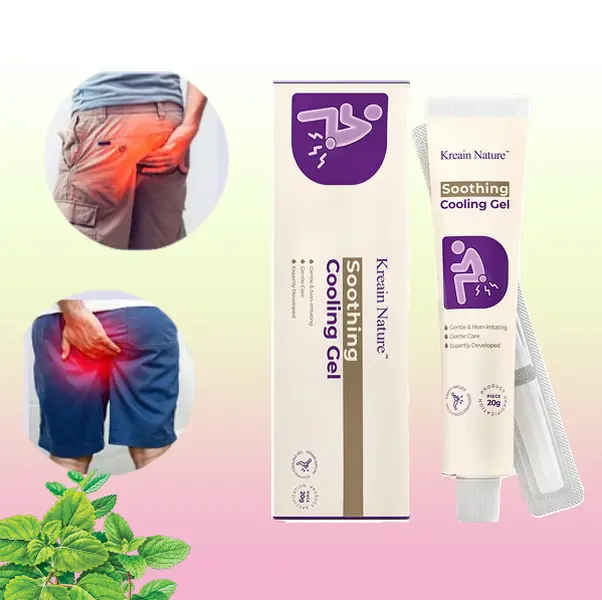 Krein Nature Soothing Gel, 20g Tube Packaging with Herbal Blend, Maximum Strength Formula for Men & Women - Instant Relief from Itch, Burning & Discomfort, Soothing Beauty & Personal Care Ointment,summerwins