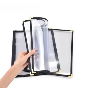 Yescom 30x Menu Covers Cafe Restaurant Black 8.5x11