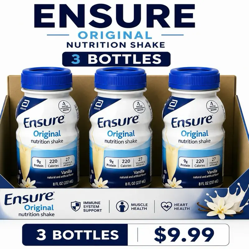 3- packs of Ensure