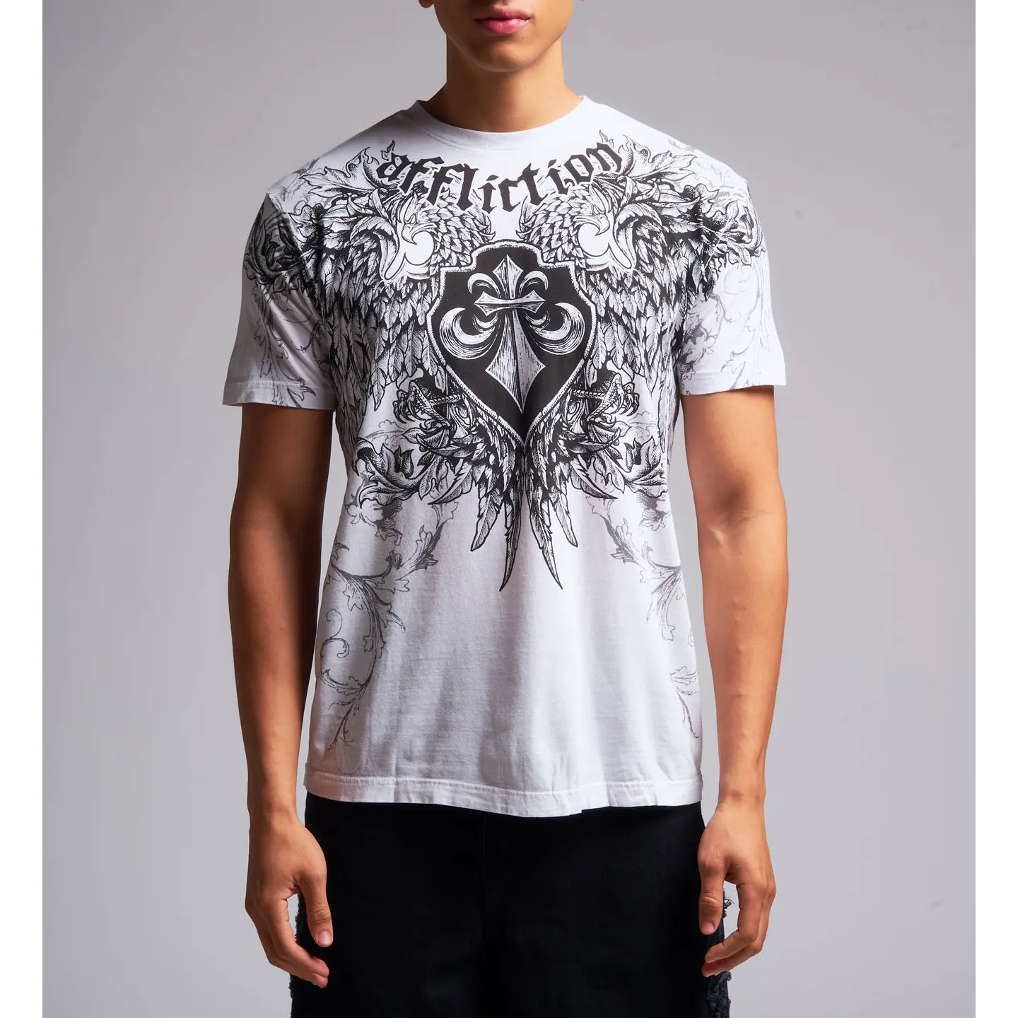 Affliction Men's T-shirt Wash