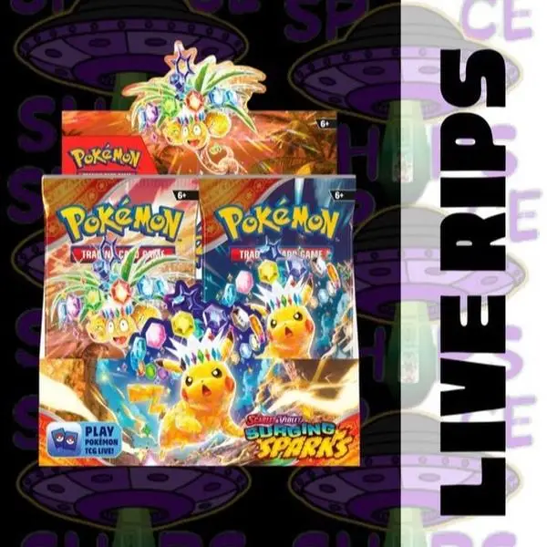 Surging Sparks Pokemon Booster Boxes/Packs