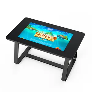 MWE 32 Inch Game Table, Multifunctional Touchscreen Table, Detachable Interactive Display for Indoor Entertainment, Meetings & Education, Android 13, 8+128GB