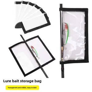 4-Pack Fishing Lure Covers & Hook Wraps |       Heavy-Duty Clear PVC Bait Cases |       Puncture-Resistant Protector Sleeves |       Keep Hooks & Lures Safe & Damage-Free |       Essential Fishing Gear for Anglers