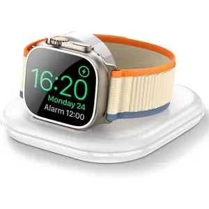 for  Watch   Dock - Fast  Charger Stand, Compatible with  Watch Series 2/3/4/5/6/7/8/9/10/Ultra 1 2, Supports Nightstand Mode, Portable Design for Travel