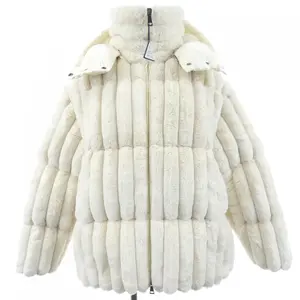 Pre-owned MONCLER Nylon Small Leather Goods FARE Down Jacket