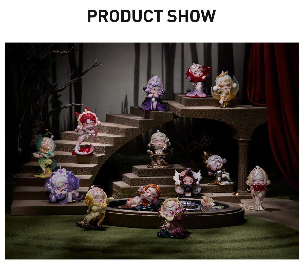 (TAP105) POP MART SKULLPANDA Petals in Four Acts Series Figures