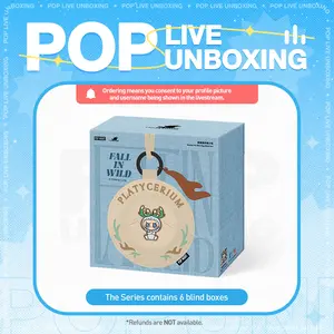 [POP NOW]THE MONSTERS FALL IN WILD SERIES-Bucket Hat Mini Bag, Blind Box, Mystery Box POP MART