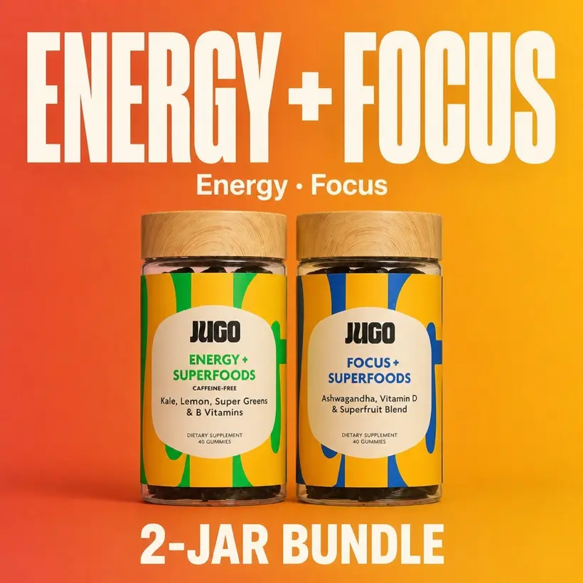 Jugo Energy + Jugo Focus (2 Pack)