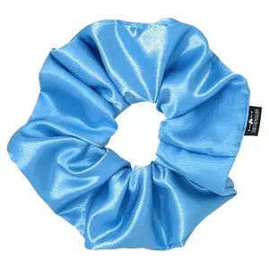 iUptown Chic Satin Chic Scrunchie XL - Light Blue