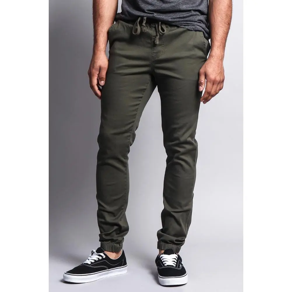 Men's Slant-Pocket Skinny Joggers Men's Slant-Pocket Skinny Joggers