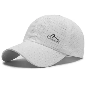 Lightweight Perforated Mesh Baseball Cap | Unisex "PAHODA CAP" Mountain Embroidered Hat - UV Protection, Adjustable Strap, Perfect for Summer Running & Hiking